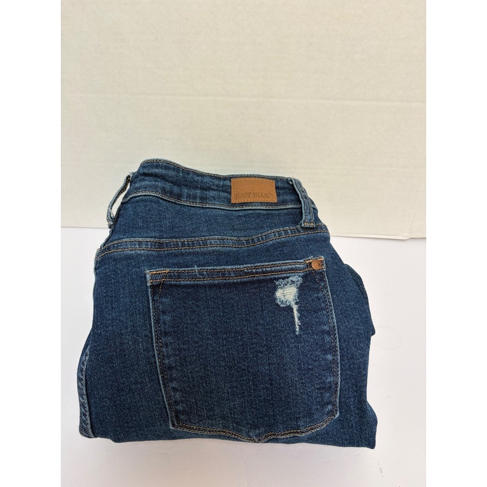 Judy Blue Hi-Rise Boyfriend Fit Destroyed Distressed Jean Sz 13/31 Style #88220